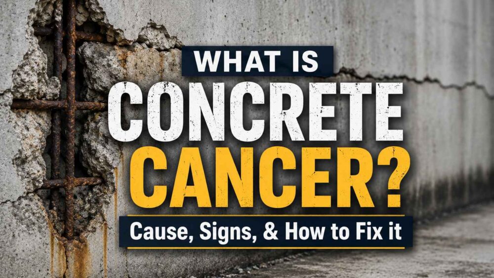 What Is Concrete Cancer Causes, Signs