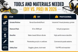 Tools and Materials Needed (DIY vs. Pro) in 2026