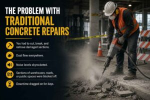The Problem with Traditional Concrete Repairs
