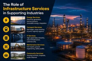 The Role of Infrastructure Services in Supporting Industries