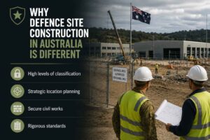 Why Defence Site Construction in Australia Is Different