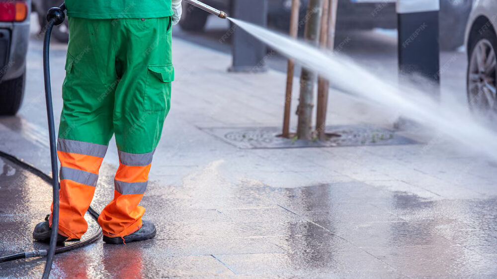 What is Pressure Cleaning Concrete
