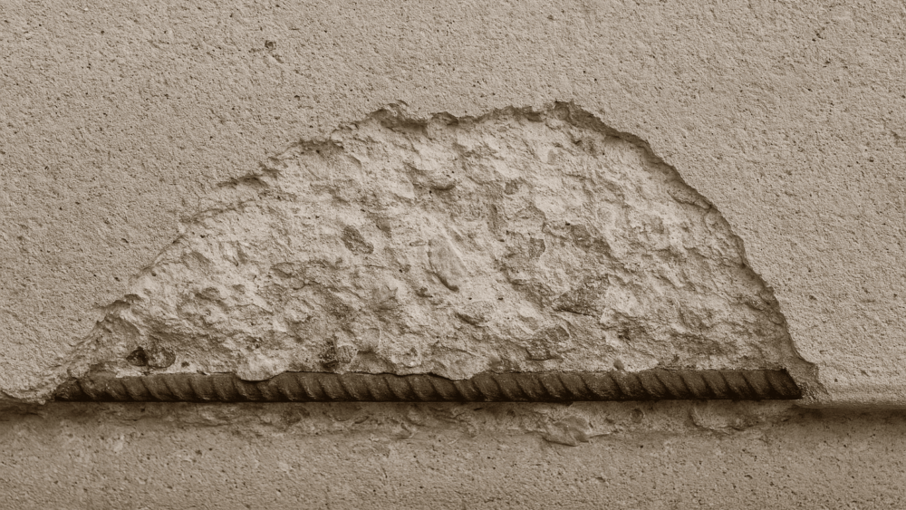 What is Spalled Concrete