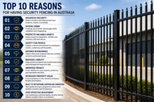 Top 10 Reasons for Having Security Fencing in Australia