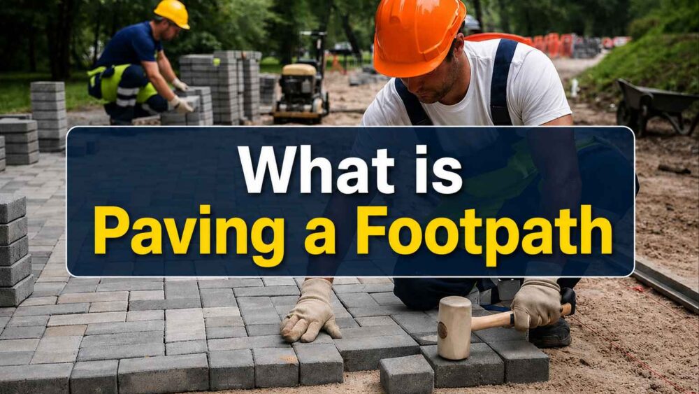 What is Paving a Footpath