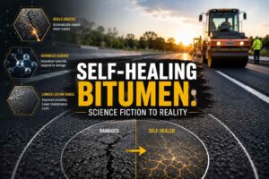 Self-Healing Bitumen: Science Fiction to Reality
