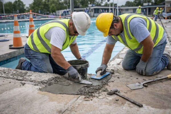 Swimming Pool Concrete Repairs for Commercial & Public Facilities