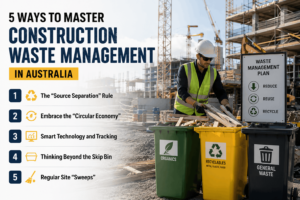 5 Ways to Master Construction Waste Management in Australia