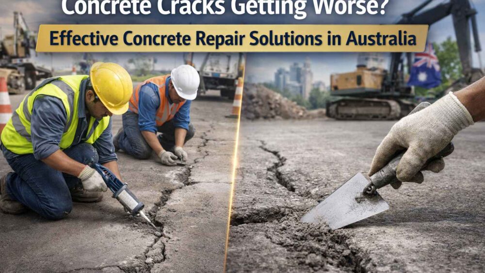 Concrete Cracks Getting Worse Effective Concrete Repair Solutions in Australia