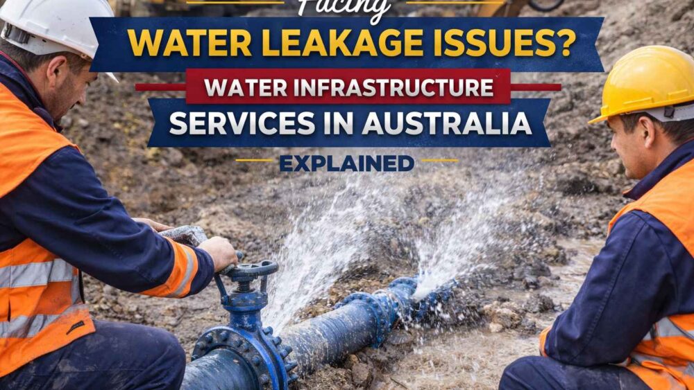 Facing Water Leakage Issues Water Infrastructure Services in Australia Explained