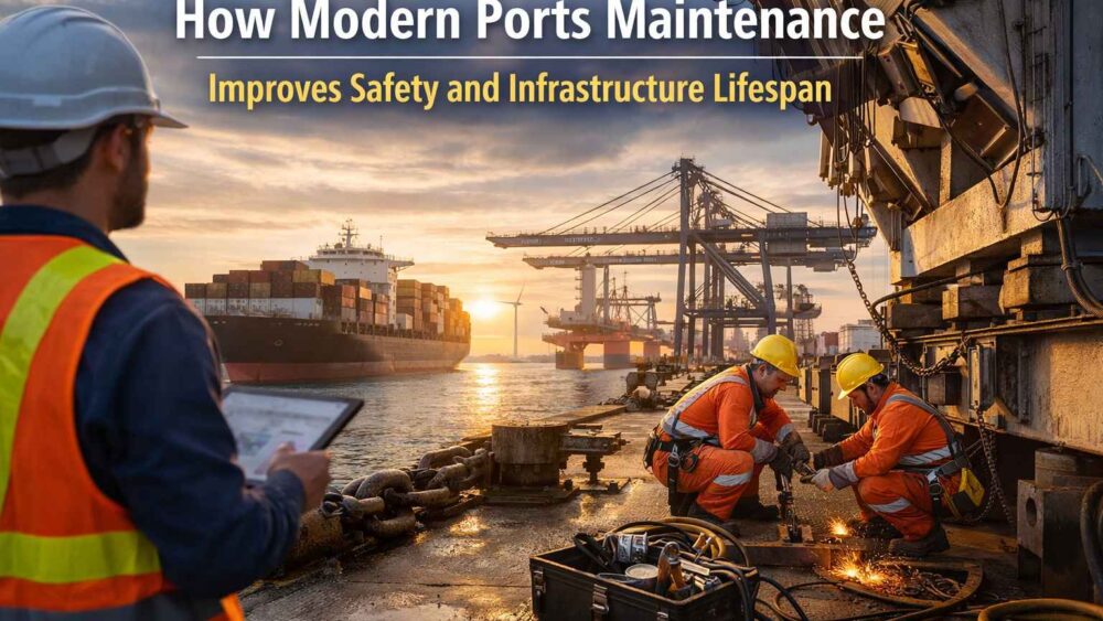 How Modern Ports Maintenance Improves Safety and Infrastructure Lifespan