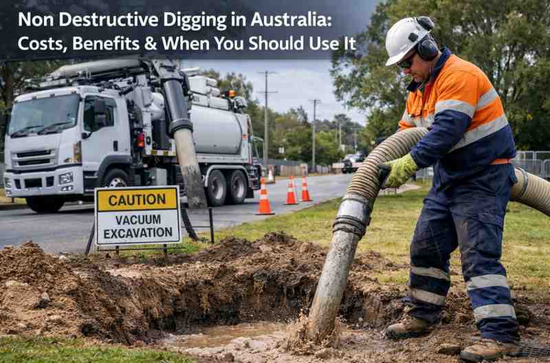 Non Destructive Digging in Australia Costs, Benefits & When You Should Use It