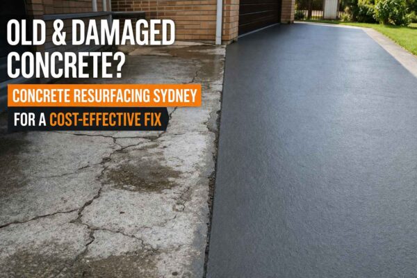 Old & Damaged Concrete Concrete Resurfacing Sydney for a Cost-Effective Fix