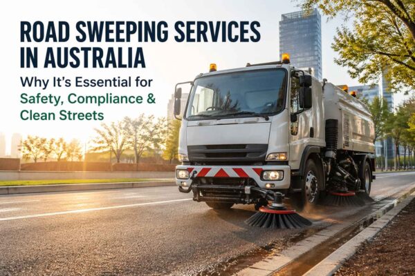 Road Sweeping Services in Australia Why It’s Essential for Safety, Compliance & Clean Streets