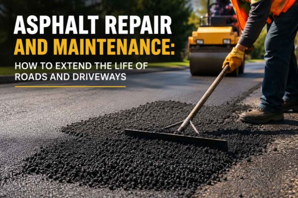 Asphalt Repair and Maintenance How to Extend the Life of Roads and Driveways