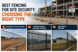 Best Fencing for Site Security Choosing the Right Type