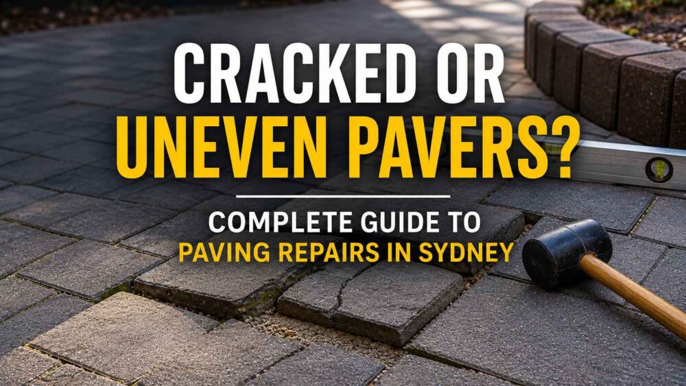 Cracked or Uneven Pavers Complete Guide to Paving Repairs in Sydney