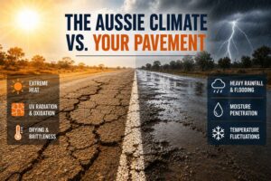 The Aussie Climate vs. Your Pavement