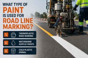 What Type of Paint is Used for Road Line Marking