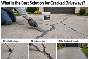 What is the Best Solution for Cracked Driveways?