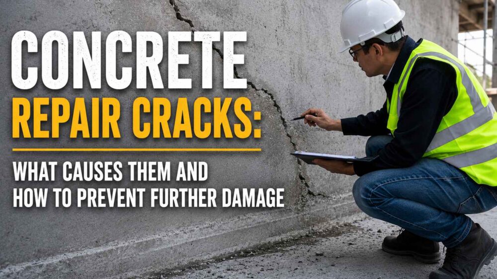 Concrete Repair Cracks: What Causes Them and How to Prevent Further Damage