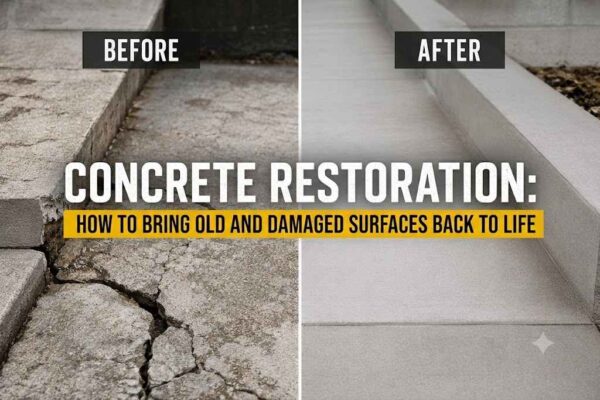 Concrete Restoration How to Bring Old and Damaged Surfaces Back to