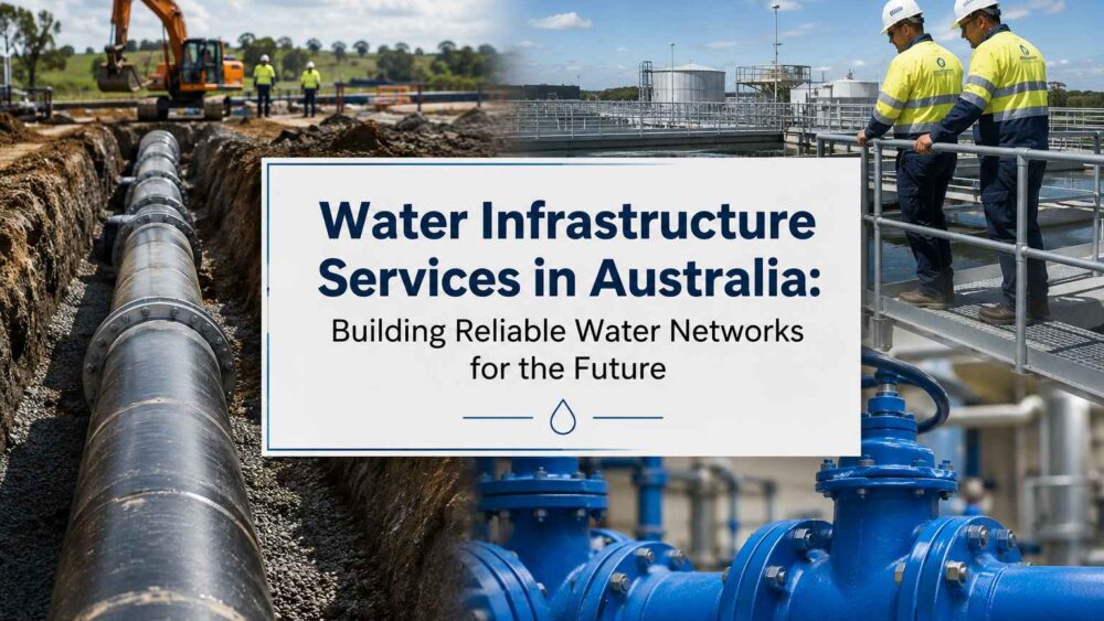 Water Infrastructure Services in Australia Building Reliable Water Networks for the Future
