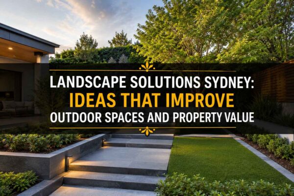 Landscape Solutions Sydney Ideas That Improve Outdoor Spaces and Property Value
