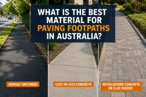 What is the Best Material for Paving Footpaths in Australia?