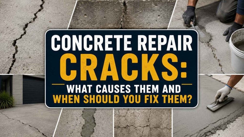 When Should You Fix Concrete Repair Cracks