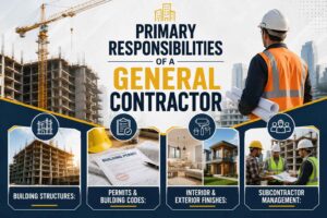 Primary Responsibilities of a General Contractor