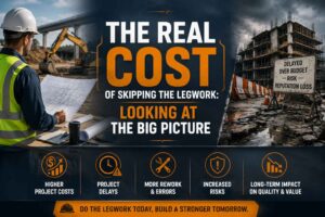 The Real Cost of Skipping the Legwork Looking at the Big Picture