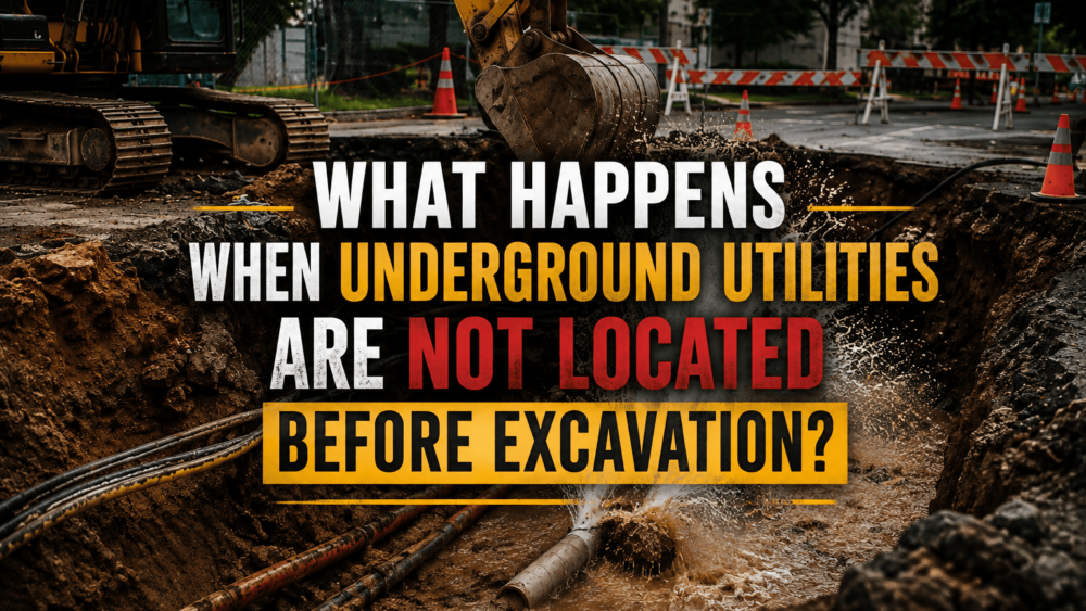 What Happens When Underground Utilities Are Not Located Before Excavation