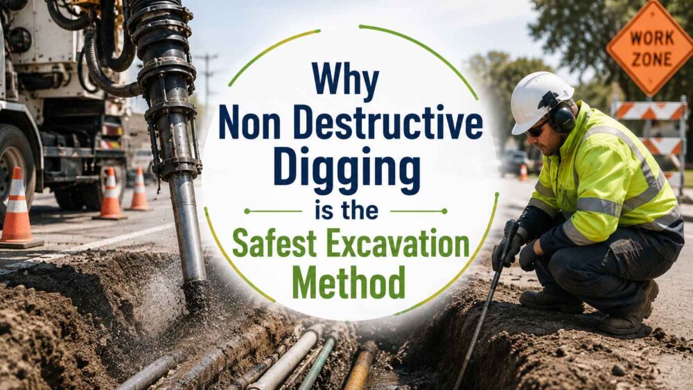 Why Non Destructive Digging is the Safest Excavation Method