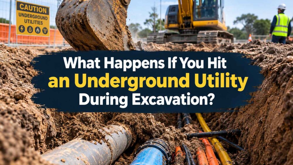 What Happens If You Hit an Underground Utility During Excavation