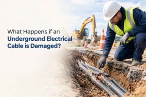 What Happens if an Underground Electrical Cable is Damaged