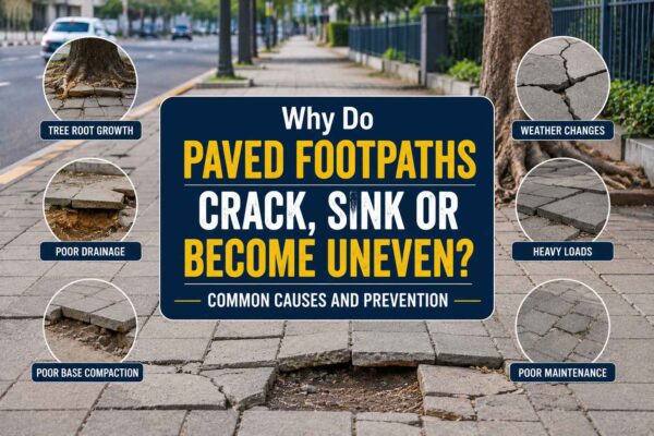 Why Do Paved Footpaths Crack, Sink or Become Uneven Common Causes and Prevention